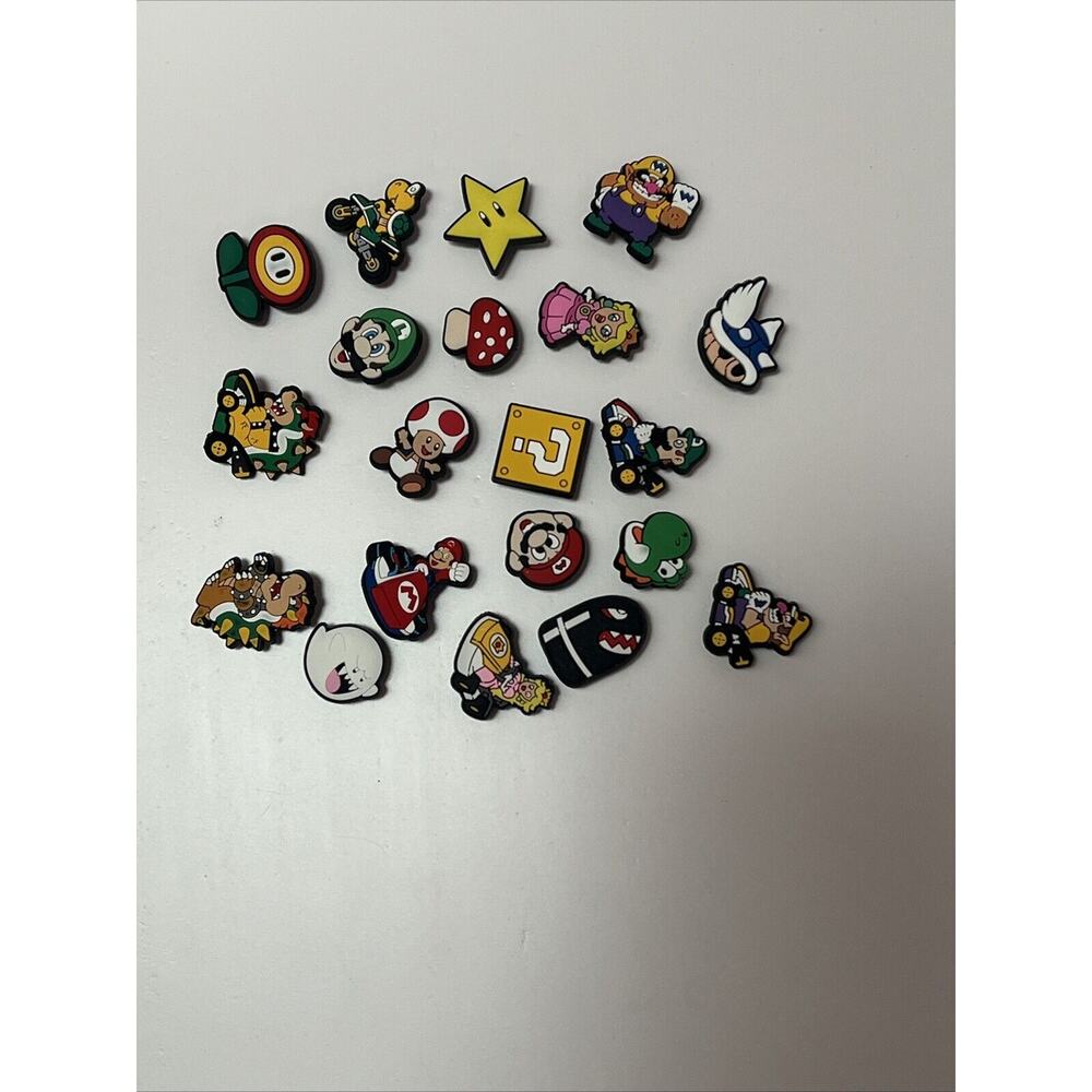 Video Game Character Shoe Charms, Croc Charms,Jibbitz